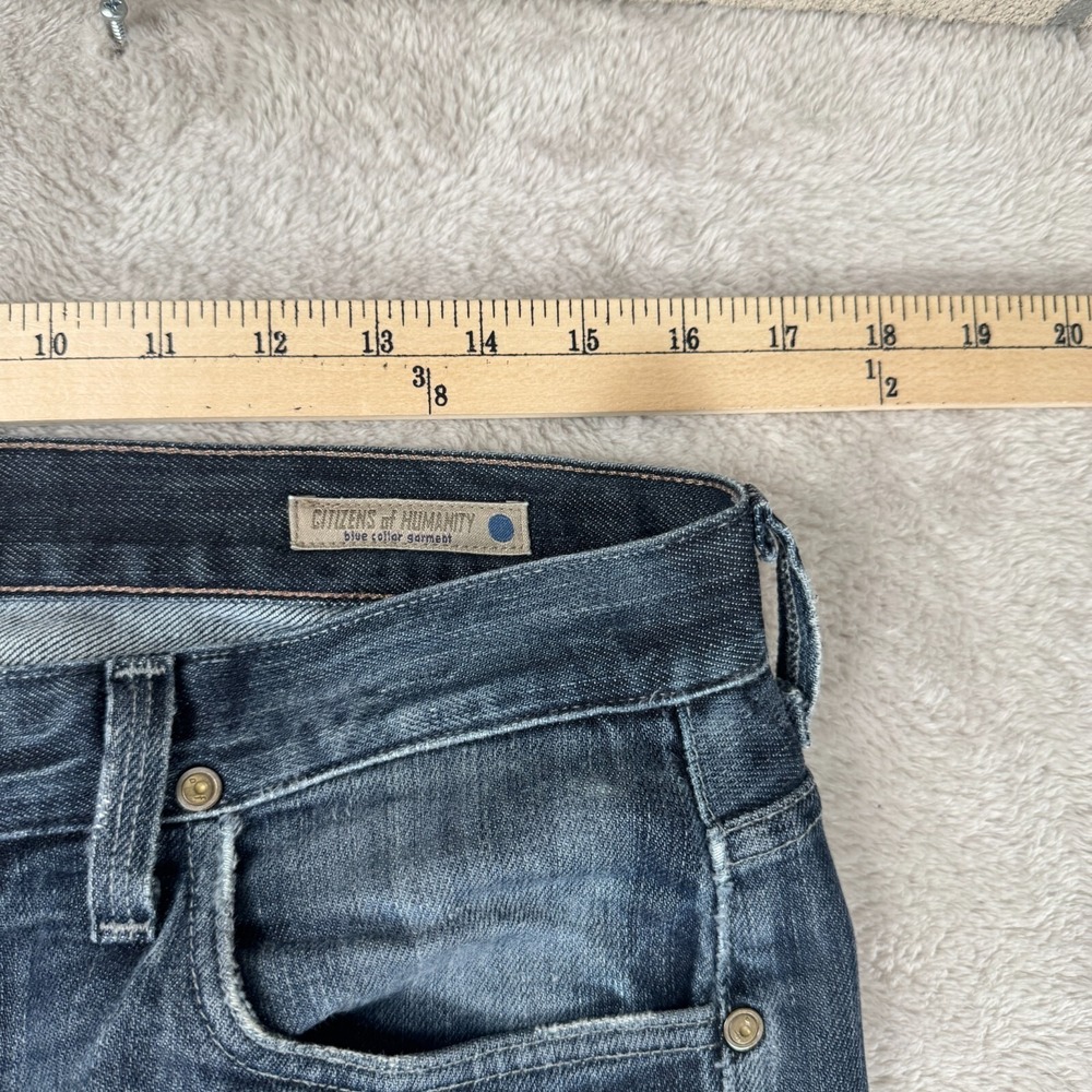 Citizens of Humanity Blue Collar Garment Denim‎ Jeans Mens 33 Preowned - Picture 5 of 10